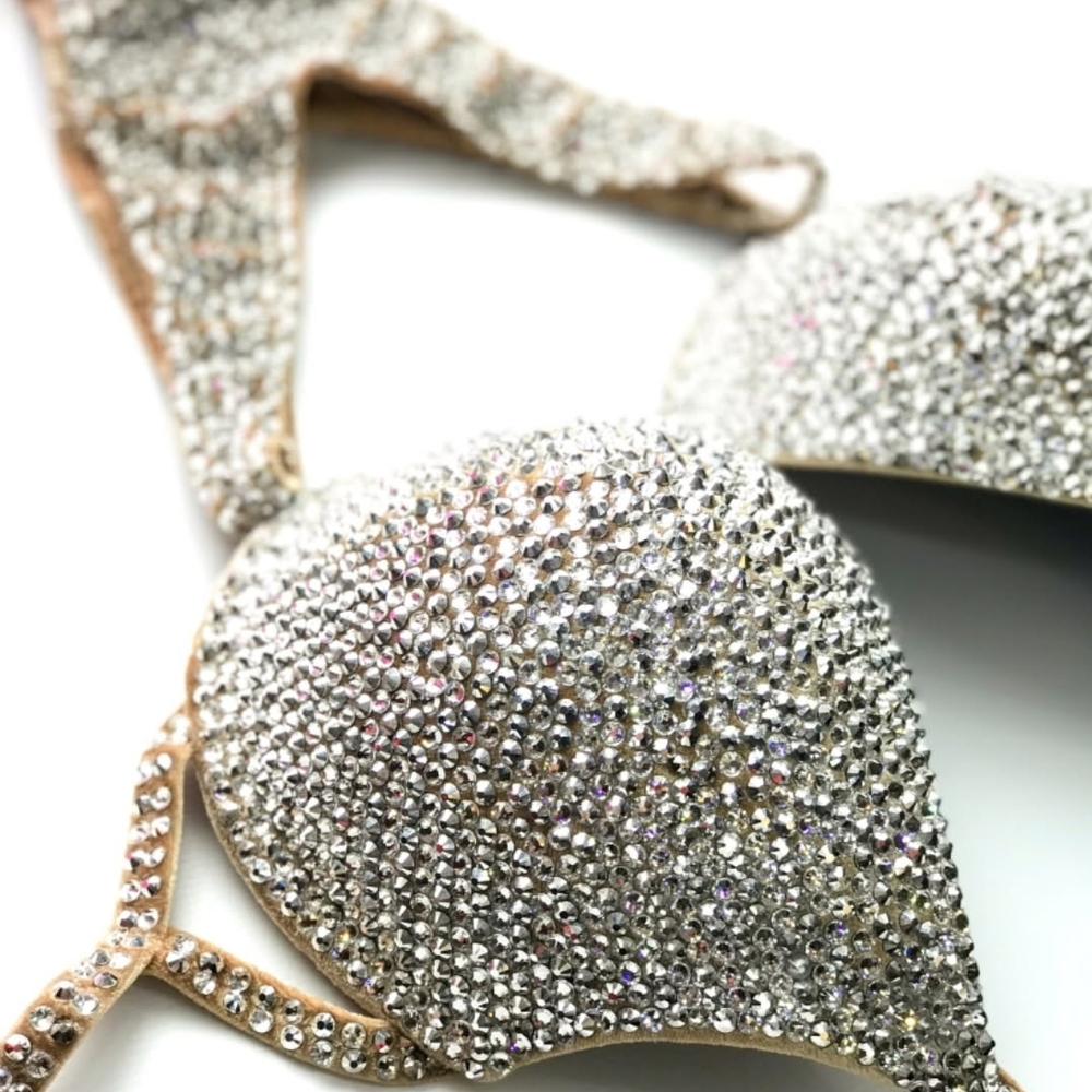 Sparkling Competition Rhinestone Bikini - Picture 3 of 4